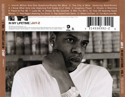 Jay-Z – In My Lifetime, Vol. 1 (Used CD)