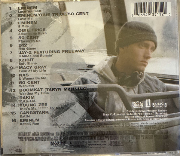 Various – 8 Mile - Music From And Inspired By The Motion Picture (Used CD)