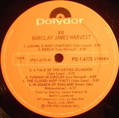 Barclay James Harvest – XII (Used vinyl)