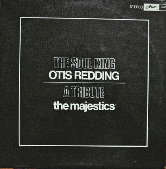 The Majestics – The Soul King Otis Redding - A Tribute (Used vinyl)
