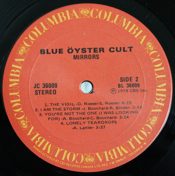 Blue Öyster Cult – Mirrors (Used vinyl)