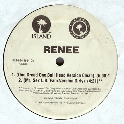 Lost Boyz ‎– Renee (Used vinyl)