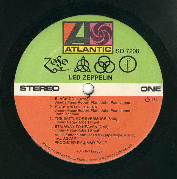Led Zeppelin – Untitled (Used vinyl)