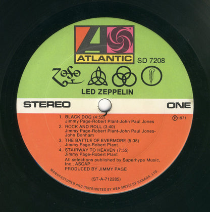 Led Zeppelin – Untitled (Used vinyl)