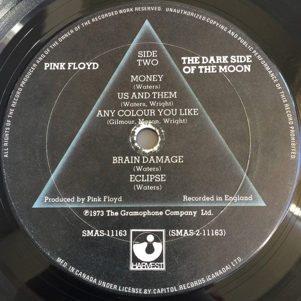 Pink Floyd – The Dark Side Of The Moon (used vinyl)