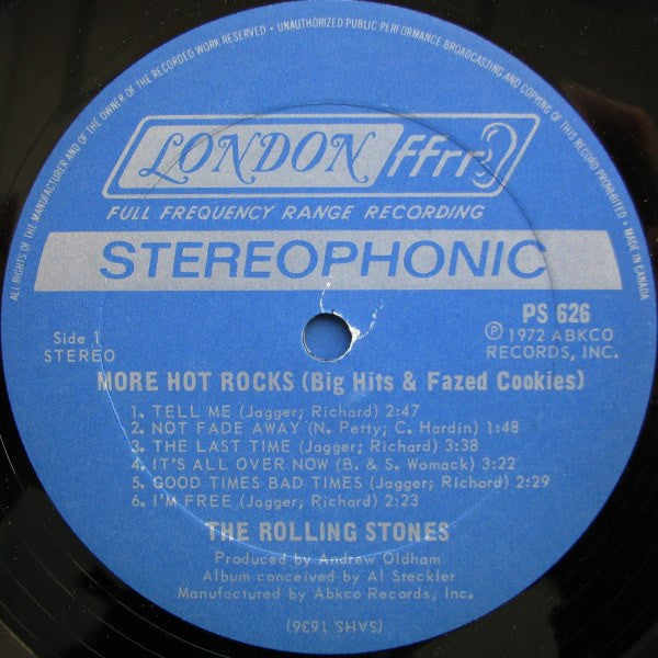 The Rolling Stones – More Hot Rocks (Big Hits & Fazed Cookies) (Used vinyl)