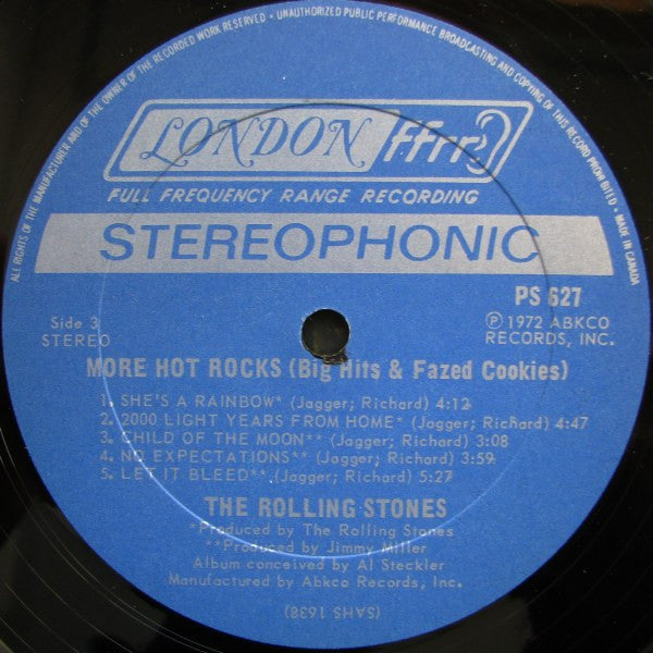 The Rolling Stones – More Hot Rocks (Big Hits & Fazed Cookies) (Used vinyl)
