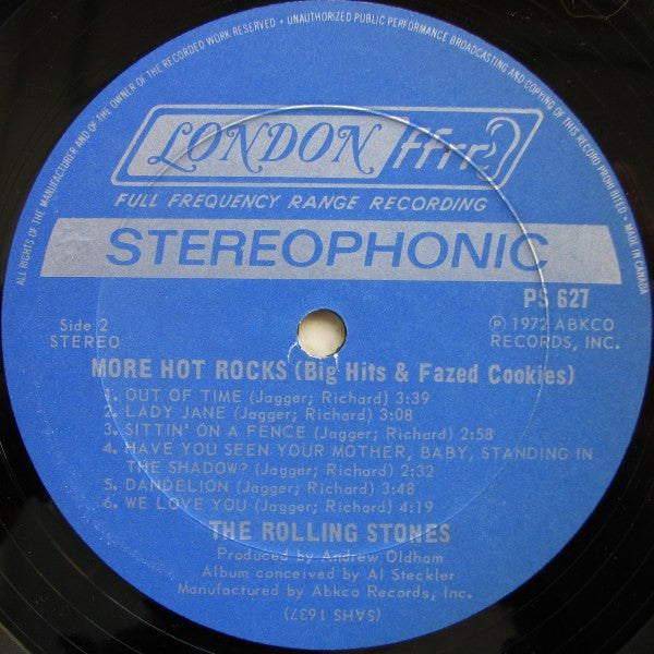 The Rolling Stones – More Hot Rocks (Big Hits & Fazed Cookies) (Used vinyl)