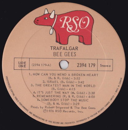 Bee Gees – Trafalgar (Used vinyl)