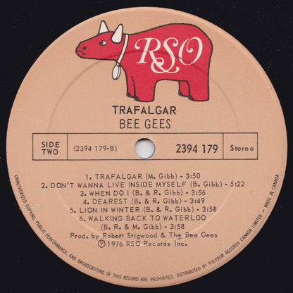 Bee Gees – Trafalgar (Used vinyl)