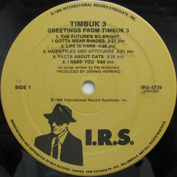 Timbuk 3 – Greetings From Timbuk 3 (Used vinyl)