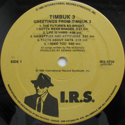 Timbuk 3 – Greetings From Timbuk 3 (Used vinyl)