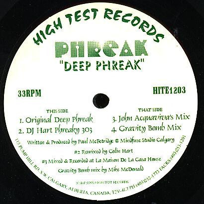 Phreak – Deep Phreak (Used vinyl)