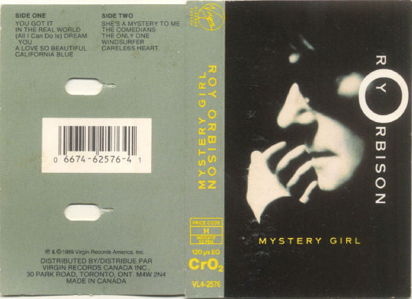 Roy Orbison – Mystery Girl (Used cassette)