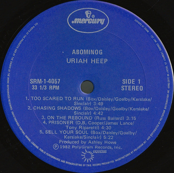 Uriah Heep – Abominog (Used vinyl)