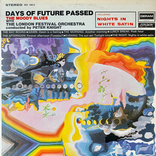 The Moody Blues With The London Festival Orchestra Conducted By Peter Knight – Days Of Future Passed (Used vinyl)
