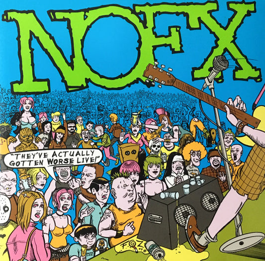 NOFX – They've Actually Gotten Worse Live! (Used vinyl)