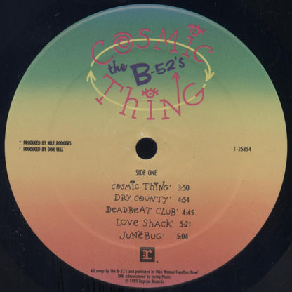 The B-52's – Cosmic Thing (Used vinyl)