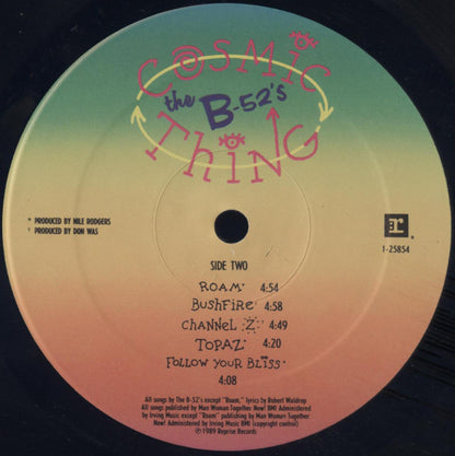 The B-52's – Cosmic Thing (Used vinyl)