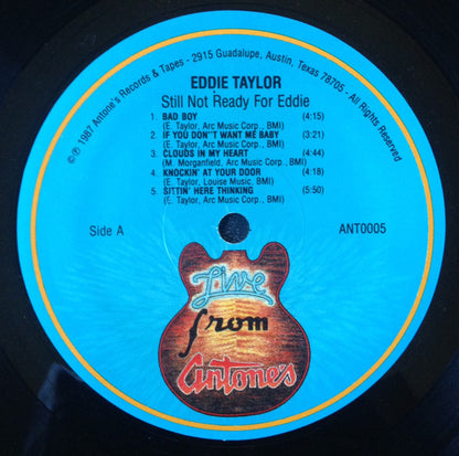 Eddie Taylor – Still Not Ready For Eddie (Used vinyl)