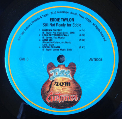 Eddie Taylor – Still Not Ready For Eddie (Used vinyl)
