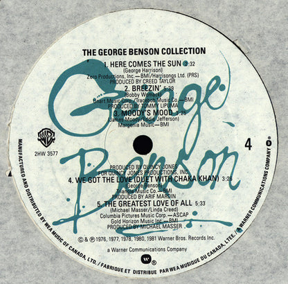 George Benson – The George Benson Collection (Used vinyl)