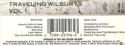 Traveling Wilburys – Volume One (Used Cassette)