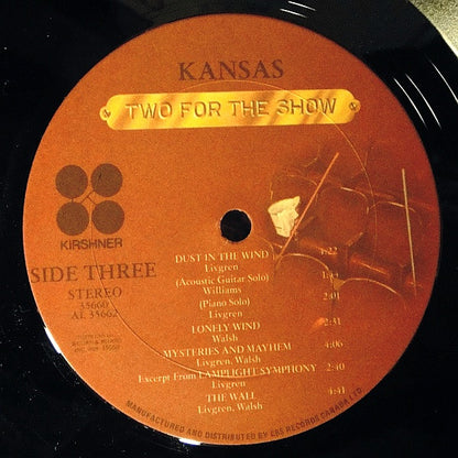 Kansas – Two For The Show (Used vinyl)