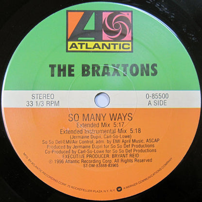 The Braxtons – So Many Ways (Used vinyl)