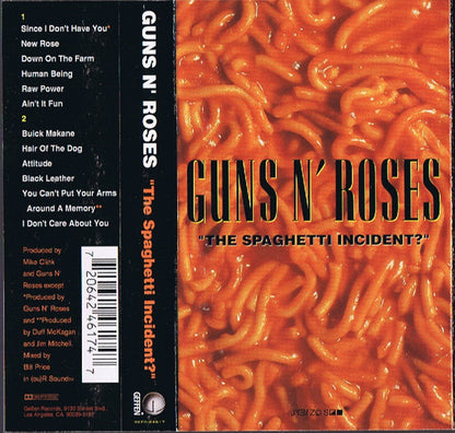 Guns N' Roses – "The Spaghetti Incident?" (Used cassette)
