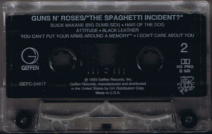 Guns N' Roses – "The Spaghetti Incident?" (Used cassette)