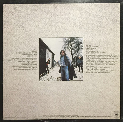 David Gilmour – David Gilmour (Used vinyl)