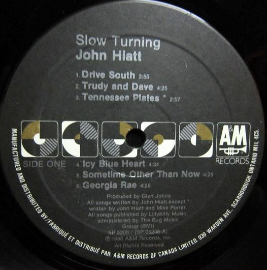 John Hiatt – Slow Turning (Used vinyl)