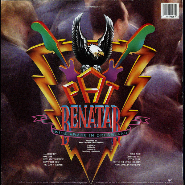 Pat Benatar – Wide Awake In Dreamland (Used vinyl)