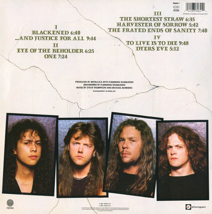 Metallica - ... And Justice For All (Remastered - New vinyl)