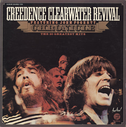 Creedence Clearwater Revival Featuring John Fogerty – Chronicle (The 20 Greatest Hits) (Used vinyl)