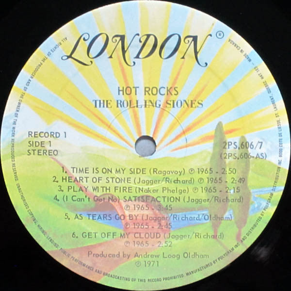 The Rolling Stones – Hot Rocks 1964-1971 (Used vinyl)
