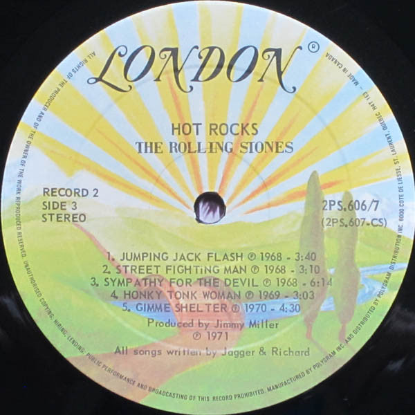 The Rolling Stones – Hot Rocks 1964-1971 (Used vinyl)