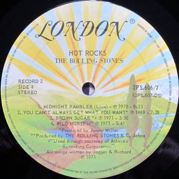 The Rolling Stones – Hot Rocks 1964-1971 (Used vinyl)