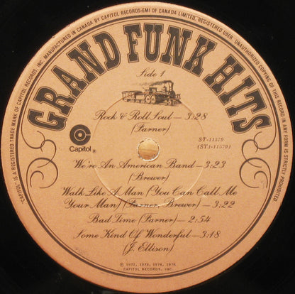 Grand Funk – Grand Funk Hits (Used vinyl)