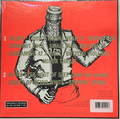 Minor Threat – Minor Threat (First 2 7"s) (New Transparent Red Vinyl)