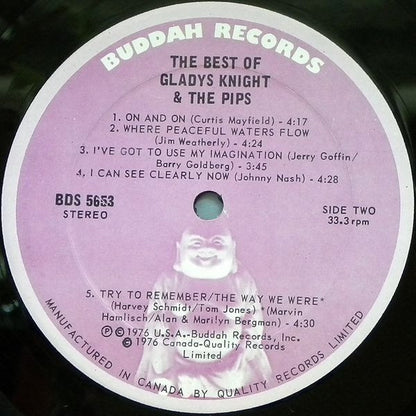 Gladys Knight & The Pips – The Best Of Gladys Knight & The Pips (Used vinyl)