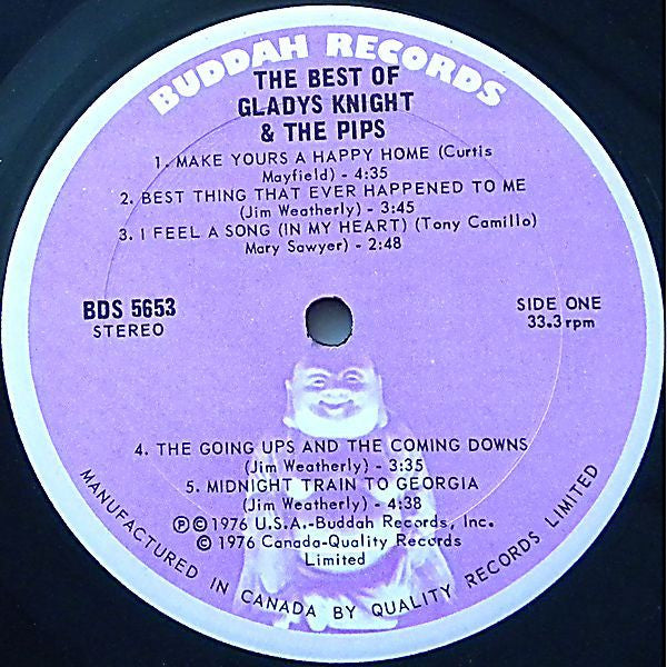 Gladys Knight & The Pips – The Best Of Gladys Knight & The Pips (Used vinyl)