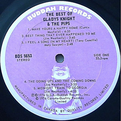 Gladys Knight & The Pips – The Best Of Gladys Knight & The Pips (Used vinyl)