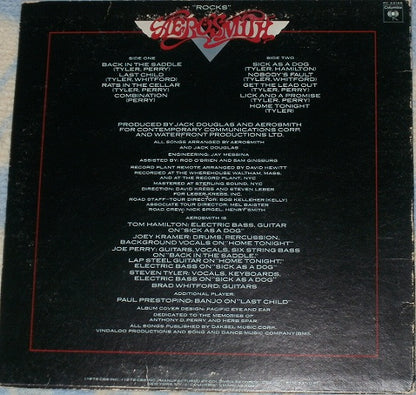 Aerosmith – "Rocks" (Used vinyl)