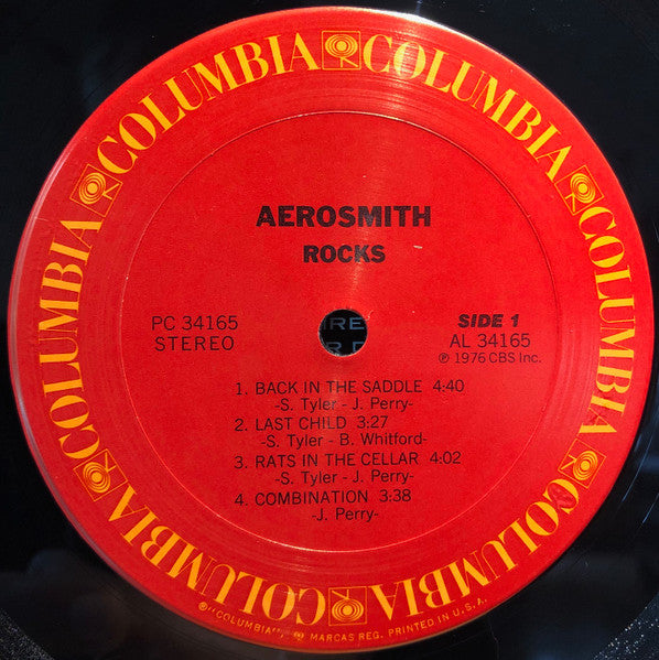 Aerosmith – "Rocks" (Used vinyl)