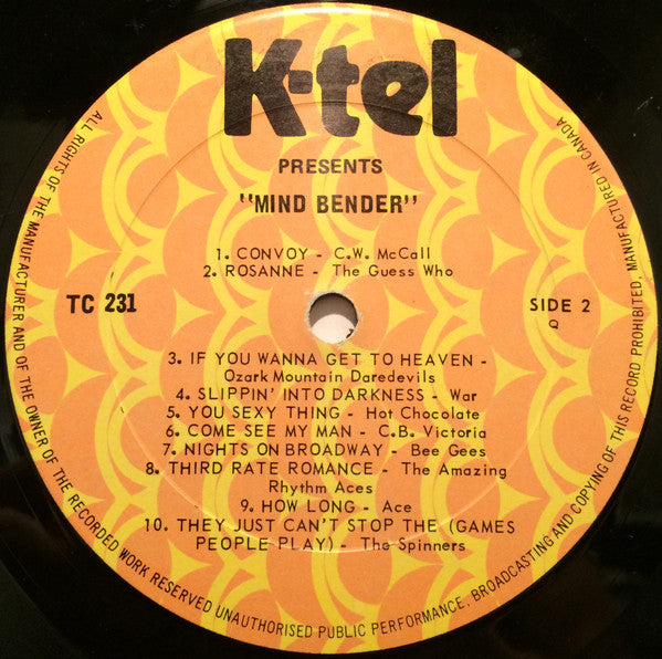 Various – Mind Bender (Used vinyl)