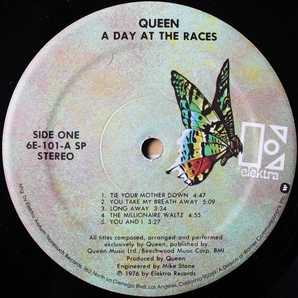 Queen – A Day At The Races (Used vinyl)