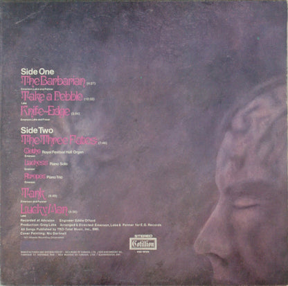Emerson Lake & Palmer – Emerson Lake & Palmer (Used vinyl)