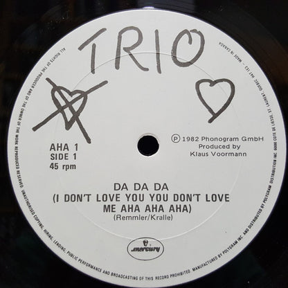 Trio – Da Da Da (Used vinyl)